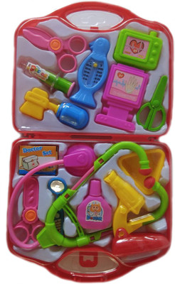 

MEGAEMART DOCTOR SET ROLE PLAY TOYS FOR KIDS [DARK RED]