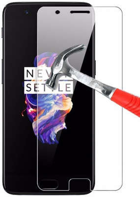 wrapitup Tempered Glass Guard for Oneplus 5 Tempered Glass Screen Protector for Oneplus 5(Pack of 1)