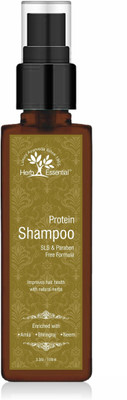 

Herb Essential Herbal Protein Shampoo 100ml SLS & Paraben Free with Amla Bhringraj & Neem(100 ml)