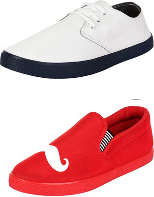 

Wwodcell Sneakers For Men(Multicolor, White