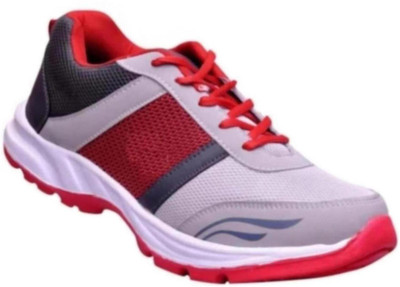 

Begone MyVivo red Running Shoes For Men(Red, Grey