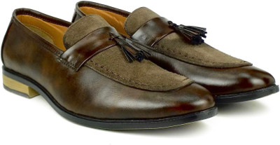 

Dockstreet Ripley Brooklyn Series Loafers Loafers For Men(Brown