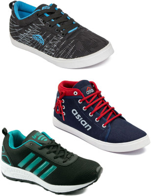 

Asian Walking Shoes,Gym Shoes,Canvas Shoes,Casual Shoes,loafers,Sneakers,Men shoe Combo, Running Shoes For Men(Multicolor