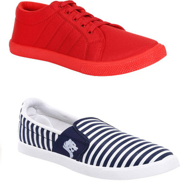 

Wwodcell Sneakers For Men(Multicolor, Red