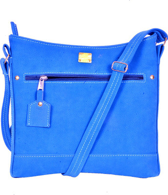 

Aatoot Girls Evening/Party, Formal Blue PU Sling Bag