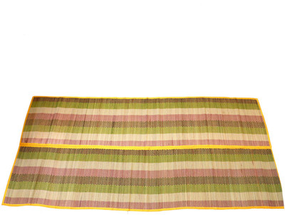 

QUINERGYS ™ Reversible, Indoor/Outdoor Weather Resistant Anti slip Absorbent Large Yoga Mat/Rug - Burgundy Red, Multicolor 8 mm Yoga Mat