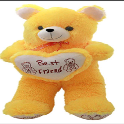

A.P.TRADERS yellow Best Friend Teddy Bear (60cm) - 24 inch(Yellow)
