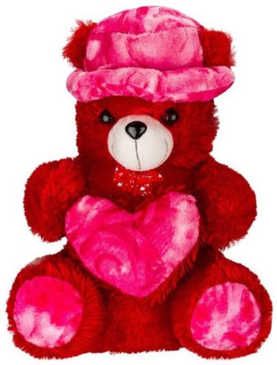 MVC 1 Feet teddy bear - 35.6 cm(Red)
