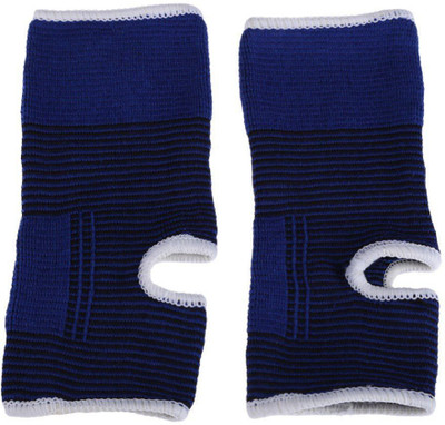 

QUINERGYS ® New Elastic Wrist Glove Palm Hand Support Arthritis Brace Sleeve Bandage Wrap 2 Pcs Set Wrist Support (, Charleston, Blue;black
