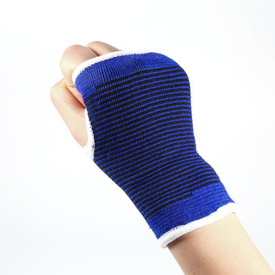 

QUINERGYS ™ Neotech Care Hand Palm Brace Support Sleeve - Light, Elastic & Breathable Fabric - Medium Compression Palm Support(Black, Blue, Midnight
