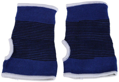

QUINERGYS ™ Wrist Hand Brace Elastic Palm Support Carpal Tunnel Tendonitis Band Pain Relief Palm Support(Blue, Black, Hot blue