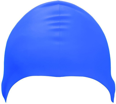 

QUINERGYS ™ Periwinkle - Long Hair, Tear Resistant Swim Cap - Built for Swimmers with Long, Thick or Curly Hair Swimming Cap(Blue, Pack of 1)