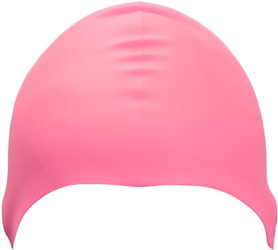 

QUINERGYS ® Piggy pink - Long Hair, Tear Resistant Swim Cap - Built for Swimmers with Long, Thick or Curly Hair Swimming Cap(Pink, Pack of 1)