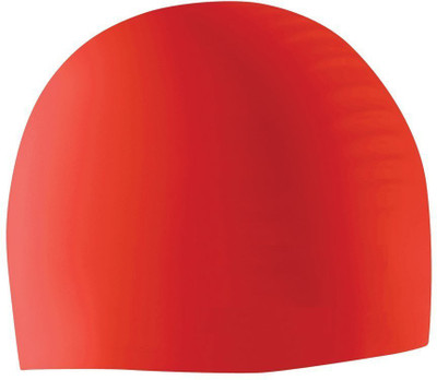 

QUINERGYS ® Love Red - Water Resistant Elastic Swimming Cap For Women & Men Swimming Cap(Red, Pack of 1)