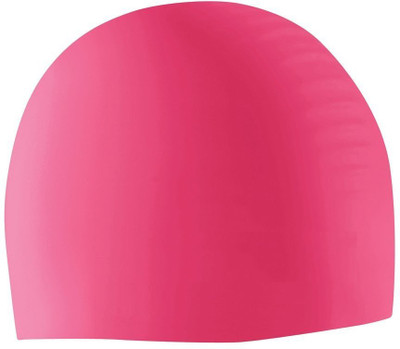

QUINERGYS ® Merlot - Swim Cap Women Long Hair Swimming Caps Men Waterproof Comfortable Durable Swimming Cap(Pink, Pack of 1)