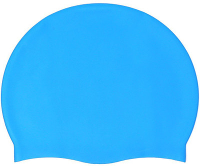 

QUINERGYS ™ Handy Blue - Smart Anti-Slip Adult Swim Cap for Men and Women Swimming Cap(Blue, Pack of 1)