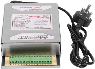 

kathiriyas SMPS Power Supply CCTV camera For 8 Channel 3 year warranty Camera Sync Terminal Adapter
