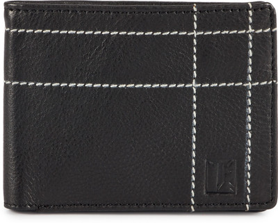 

Toffil Men Black Genuine Leather Wallet(6 Card Slots)