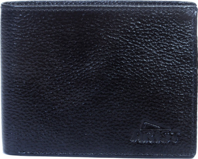

Arist Men Black Genuine Leather Wallet(10 Card Slots)