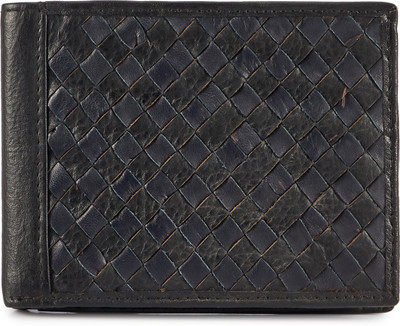 

Toffil Men Black, Blue Genuine Leather Wallet(4 Card Slots), Black;blue dark