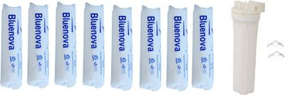 

Bluenova RO Service kit with Spun(8 Pieces), Bowl Solid Filter Cartridge(5, Pack of 11)