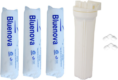 

Bluenova RO Service kit with Spun(3 Pieces), Bowl Solid Filter Cartridge(5, Pack of 3)