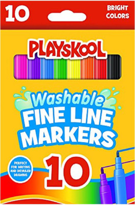 

PlaySkool 10CT FINE LINE MARKERS