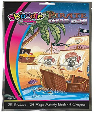 

SKOODLE Kids Activity Pirate Grab Books ( Educational Art Set )