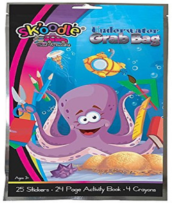 

SKOODLE Kids Activity Under Water Grab Books ( Educational Art Set )
