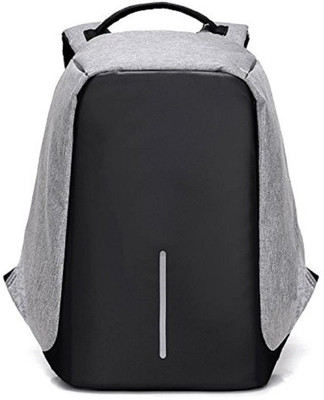 

Fulgor Anti-Theft 25 L Laptop Backpack(Black, Grey)