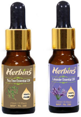 

Herbins Essential Oil (Tea Tree & Lavender)(20 ml)