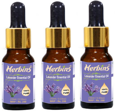 

Herbins Lavender Essential Oil Combo-3(30 ml)