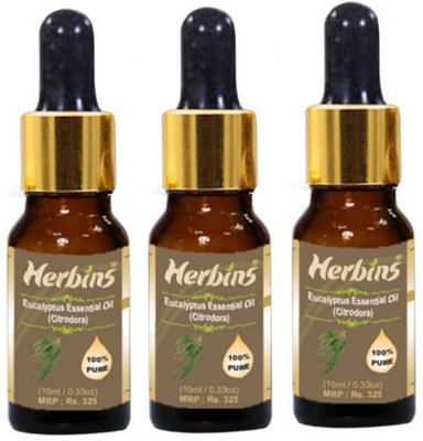 

Herbins Eucalyptus Essential Oil Combo-3(30 ml)