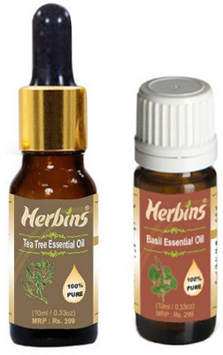 

Herbins Essential Oil (Tea Tree & Basil)(20 ml)