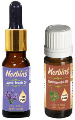 

Herbins Essential Oil (Lavender & Basil)(20 ml)