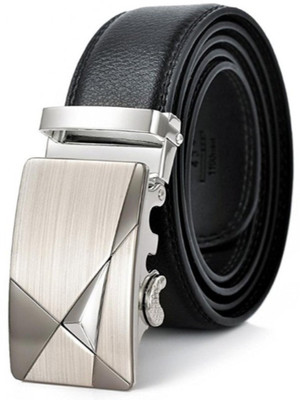 

Satyam Kraft Men Casual, Party, Formal, Evening Black Artificial Leather Belt
