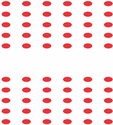 

Kohinoor Red Matching colour, size round for women Women Red Bindis(Stick on)
