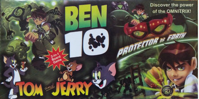 

Kids Mandi Ben 10 - Tom and Jerry 2-in-1 Board Game