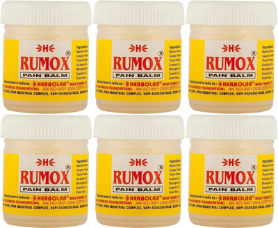 

Dr. Vaidya's Rumox Balm Relief From Body Pain (Pack Of 6) Powder(12 g)