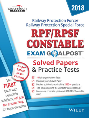 Rpf/Rpsf Constable Exam Goalpost Solved Papers and Practice Tests, 2018 First Edition(English, Paperback, unknown)