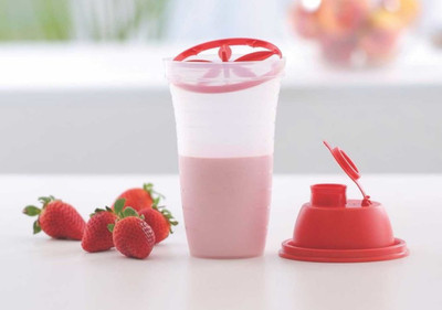 

Tupperware quick shaker 500 ml Shaker(Pack of 1, Multicolor), No