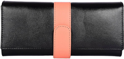 

Fitson Women Formal Black Artificial Leather Wallet(5 Card Slots)