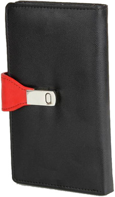 

Yours Luggage Casual Black, Red Clutch
