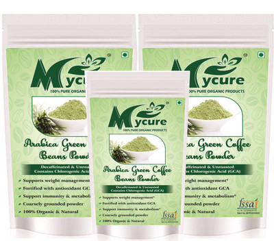 

MyCure Green Coffee Beans Powder Instant Coffee 750 g(Pack of 3)