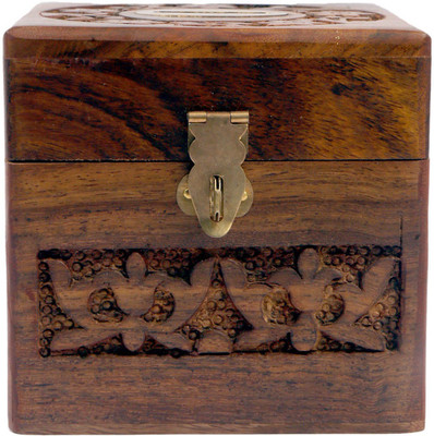 

ak international AKCOINBOXSQ Coin Bank(Brown)