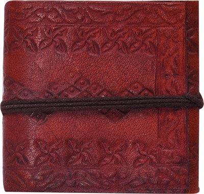 

VOLAI Pocket-size Diary(Pocket size Mini Handcrafted Leather Dairy, Maroon)