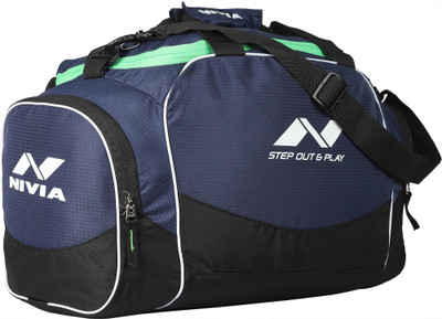 

Nivia 17 inch/43 cm (Expandable) Carrier Travel Duffel Bag(Blue)