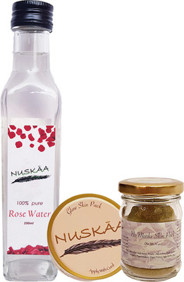 

NUSKAA Face Pack & Gulab Jal Combo(600 g)