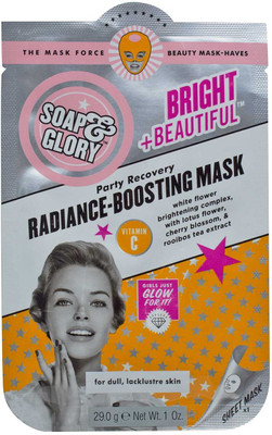 

Soap & Glory Bright + Beautiful Party Recovery Radiance-Boosting Mask(29 g)