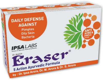 

ERASER Anti Acne & Pimple Ayurvedic Soap 75 Gm(75 g)